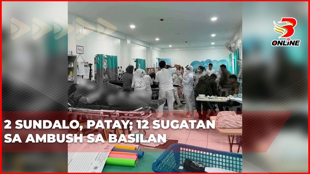 ⁣2 sundalo, patay; 12 sugatan sa ambush sa Basilan