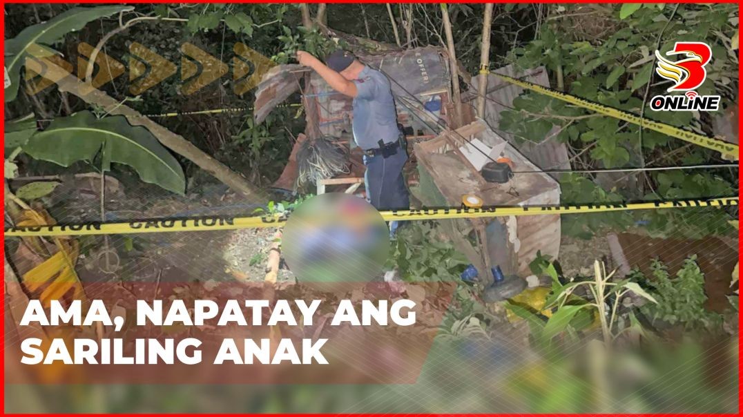 ⁣Ama, napatay ang sariling anak