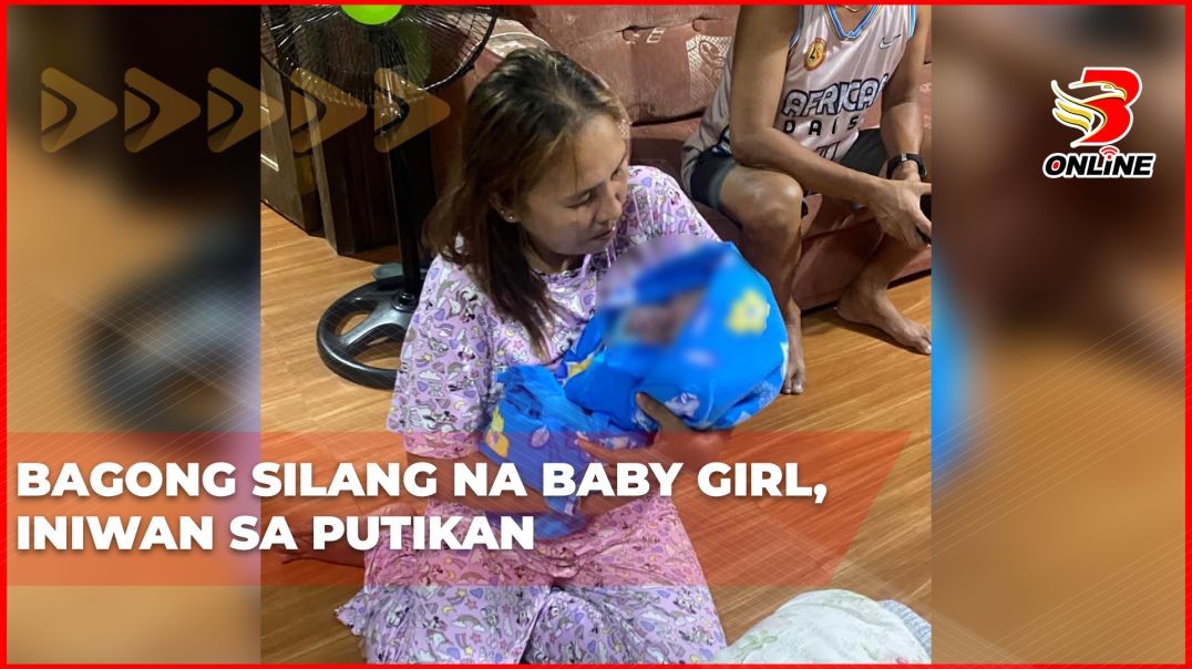 ⁣Bagong silang na baby girl, iniwan sa putikan