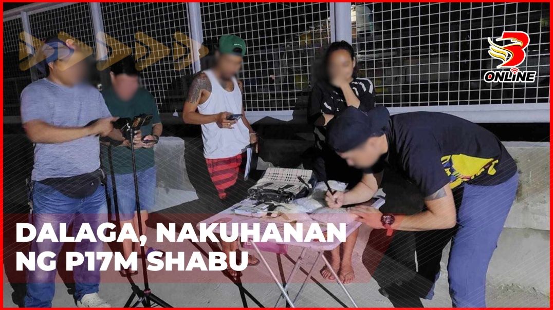 ⁣Dalaga, nakuhanan ng P17M shabu