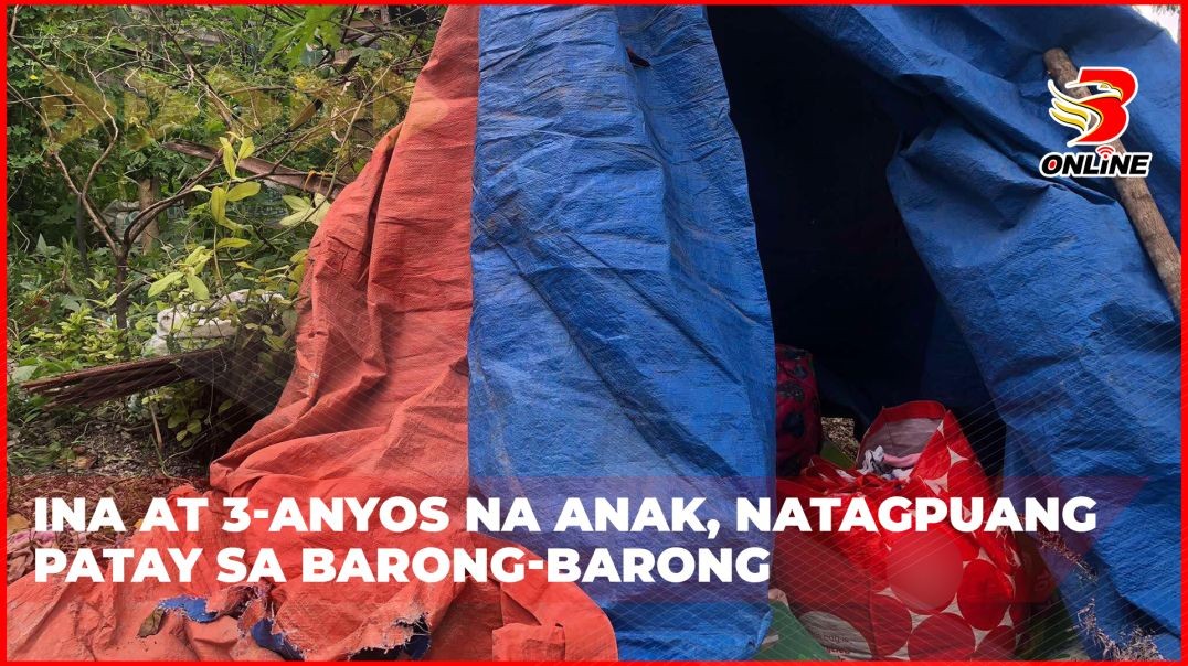 Ina at 3-anyos na anak, natagpuang patay sa barong-barong