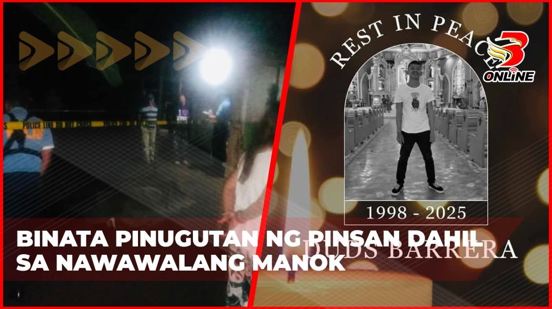 ⁣Binata pinugutan ng pinsan dahil sa nawawalang manok