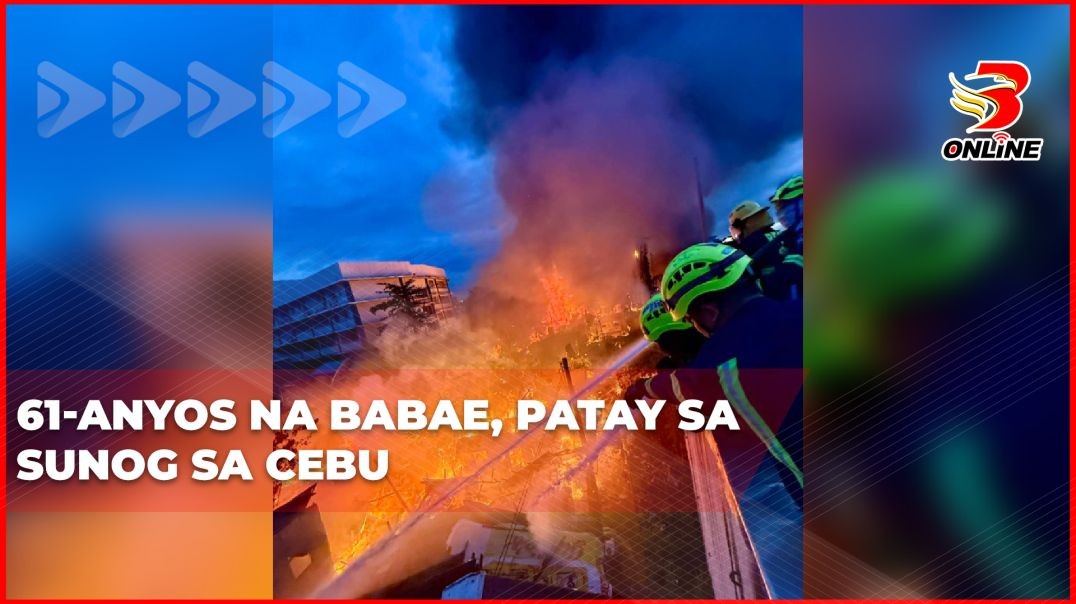 61-anyos na babae, patay sa sunog sa Cebu