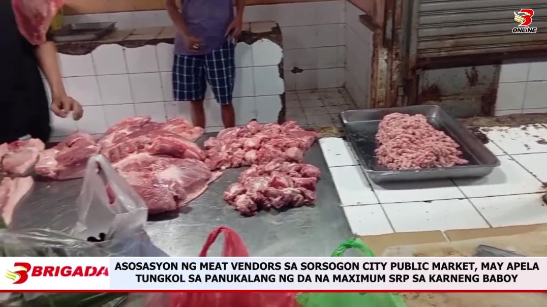 ⁣ASOSASYON NG MEAT VENDORS SA SORSOGON CITY PUBLIC MARKET, MAY APELA TUNGKOL SA PANUKALANG NG DA NA M