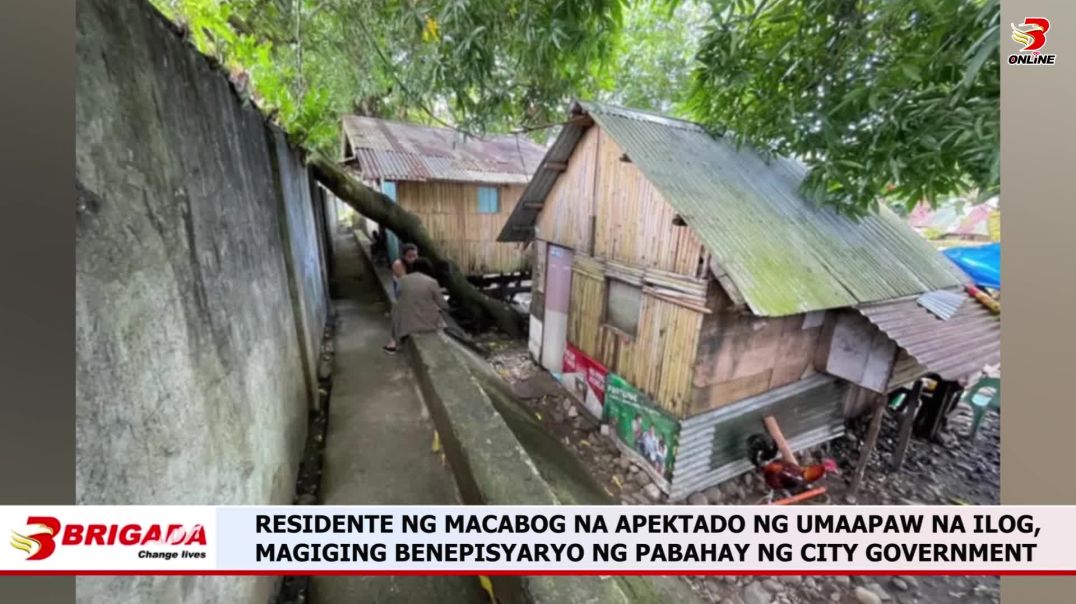 ⁣RESIDENTE NG MACABOG NA APEKTADO NG UMAAPAW NA ILOG, MAGIGING BENEPISYARYO NG PABAHAY NG CITY GOVERN