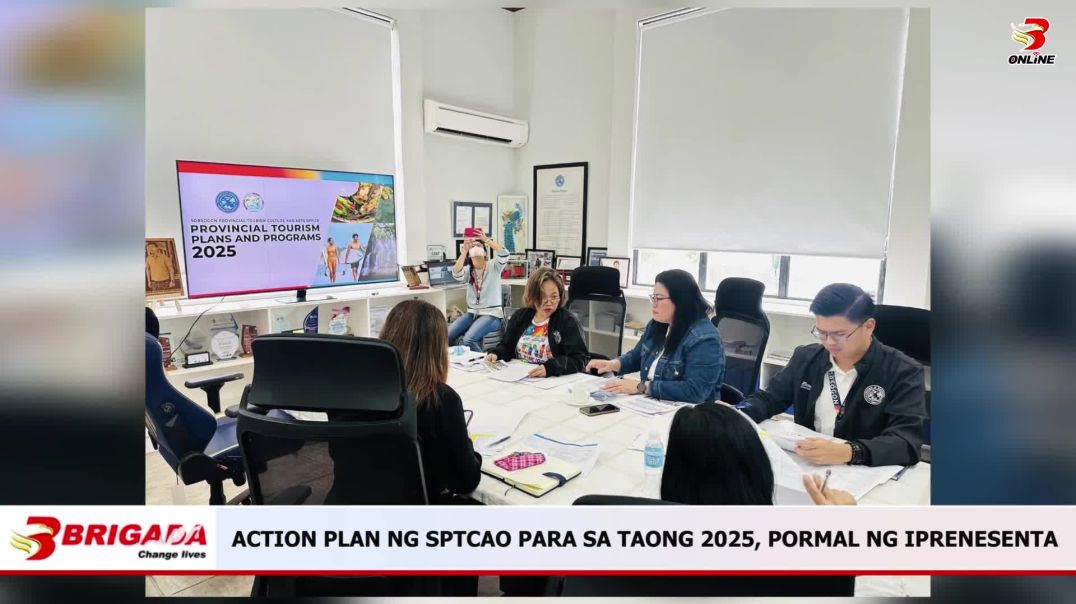 ⁣ACTION PLAN NG SPTCAO PARA SA TAONG 2025, PORMAL NG IPRENESENTA