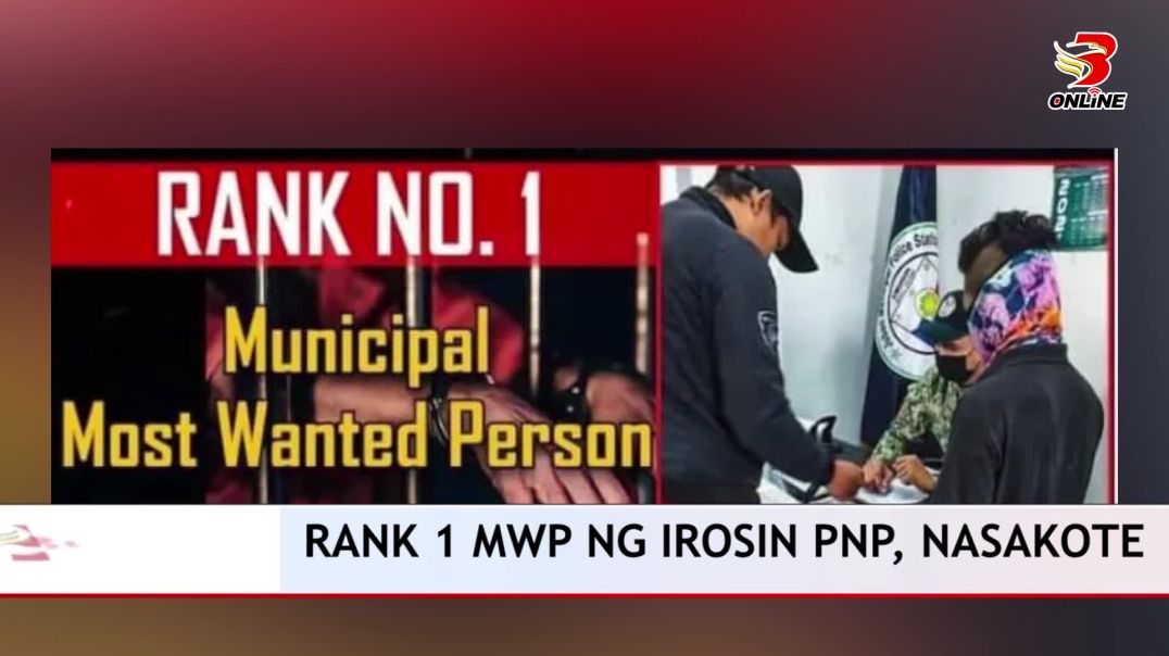 ⁣Rank 1 MWP ng Irosin PNP, nasakote