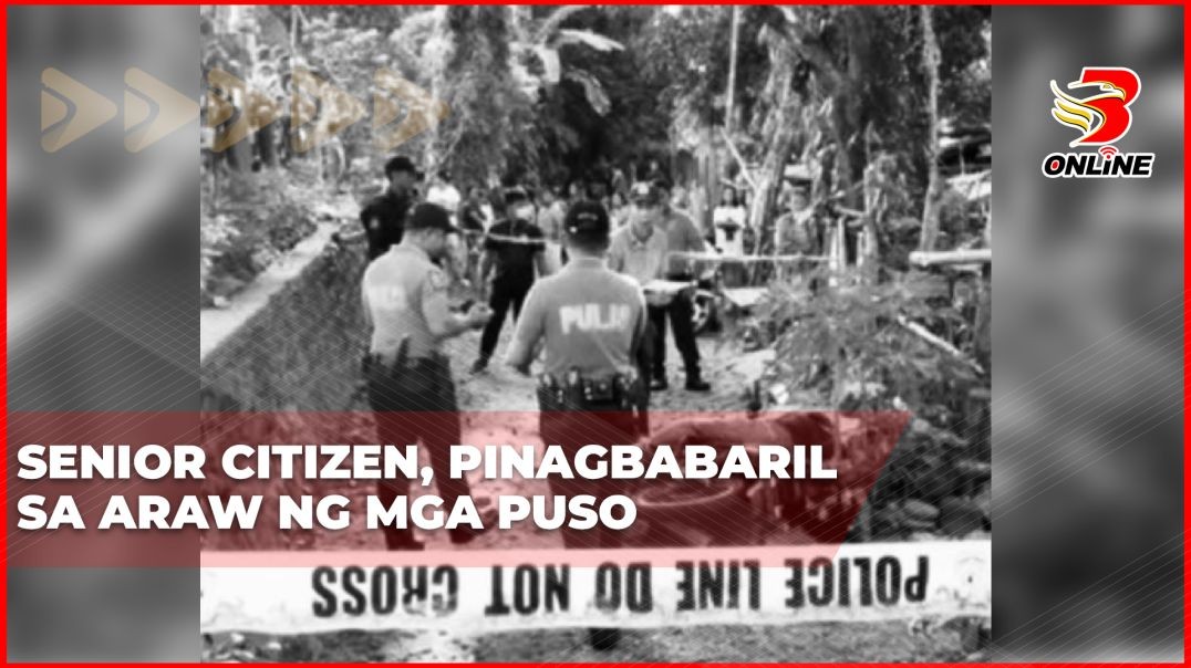 Senior citizen, pinagbabaril sa Araw ng mga Puso