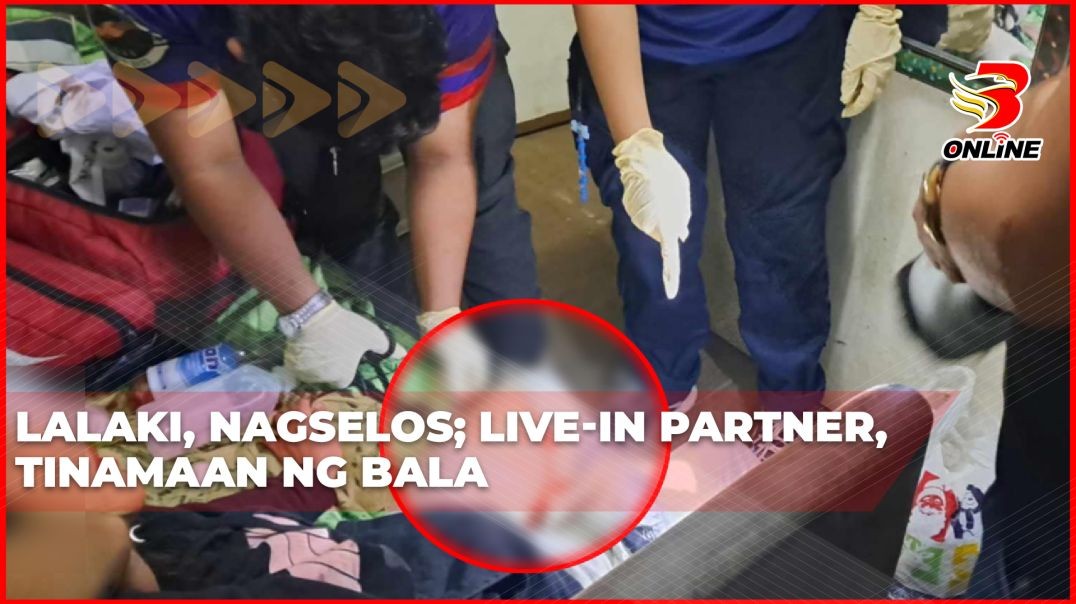 Lalaki, nagselos; Live-in partner, tinamaan ng bala