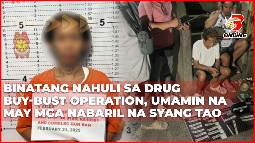 Binatang nahuli sa drug buy-bust operation, umamin na may nabaril na syang tao