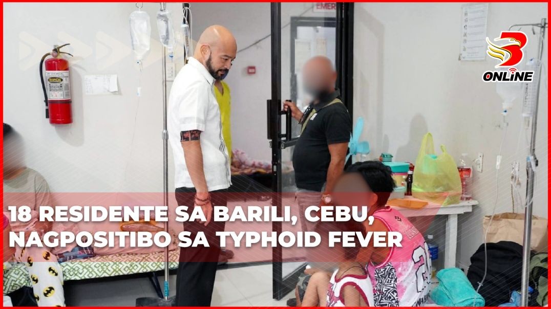 18 residente sa Barili, Cebu, nagpositibo sa typhoid fever