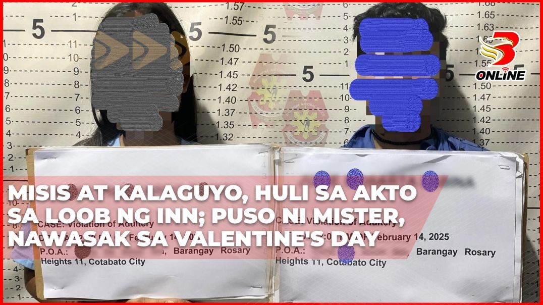 Misis at kalaguyo, huli sa akto sa loob ng inn; puso ni Mister, nawasak sa Valentine's Day