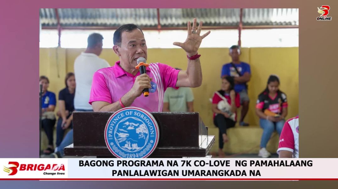 ⁣Bagong programa na 7K CO-LOVE ng pamahalaang panlalawiga umarangkada na