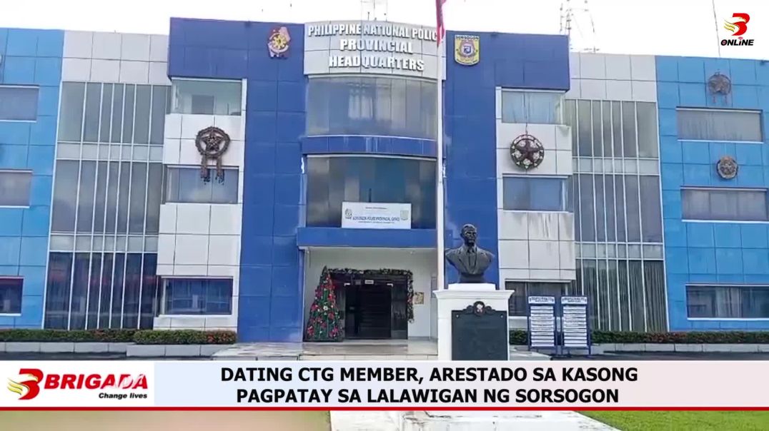 DATING CTG MEMBER, ARESTADO SA KASONG PAGPATAY SA LALAWIGAN NG SORSOGON