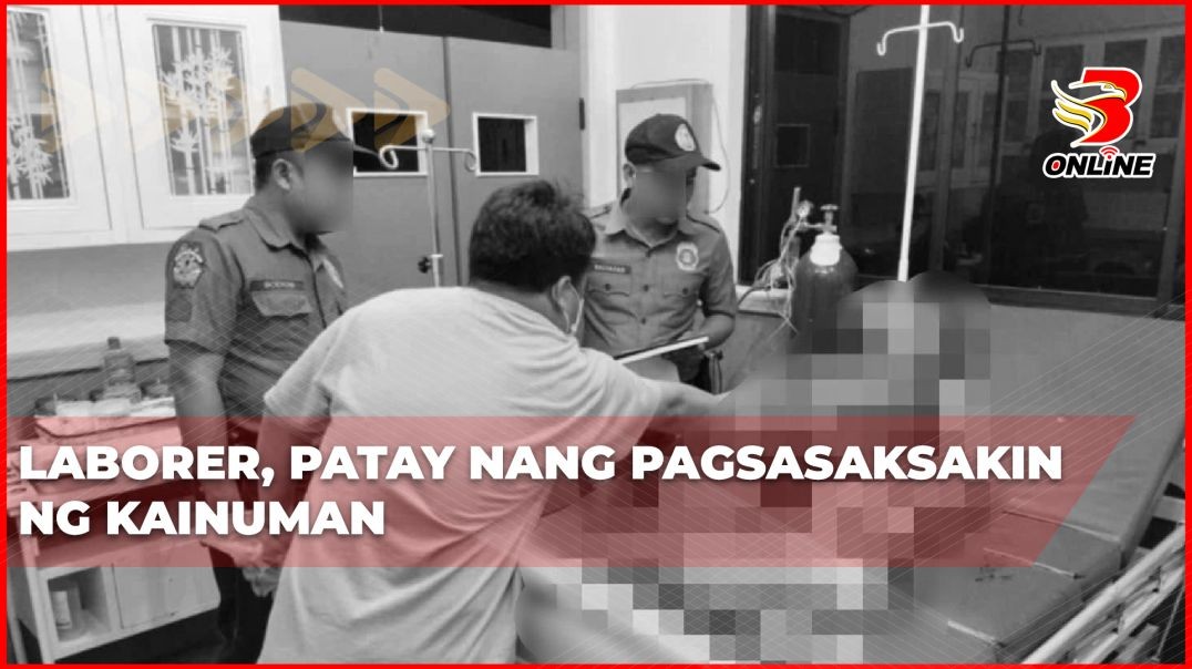 Laborer, patay nang pagsasaksakin ng kainuman