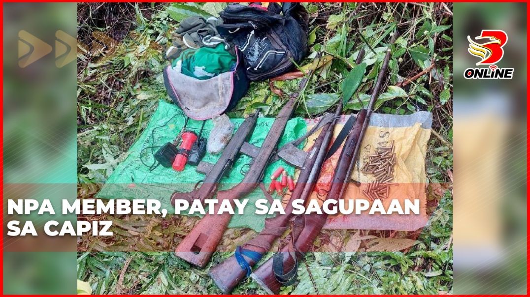 NPA member, patay sa sagupaan sa Capiz