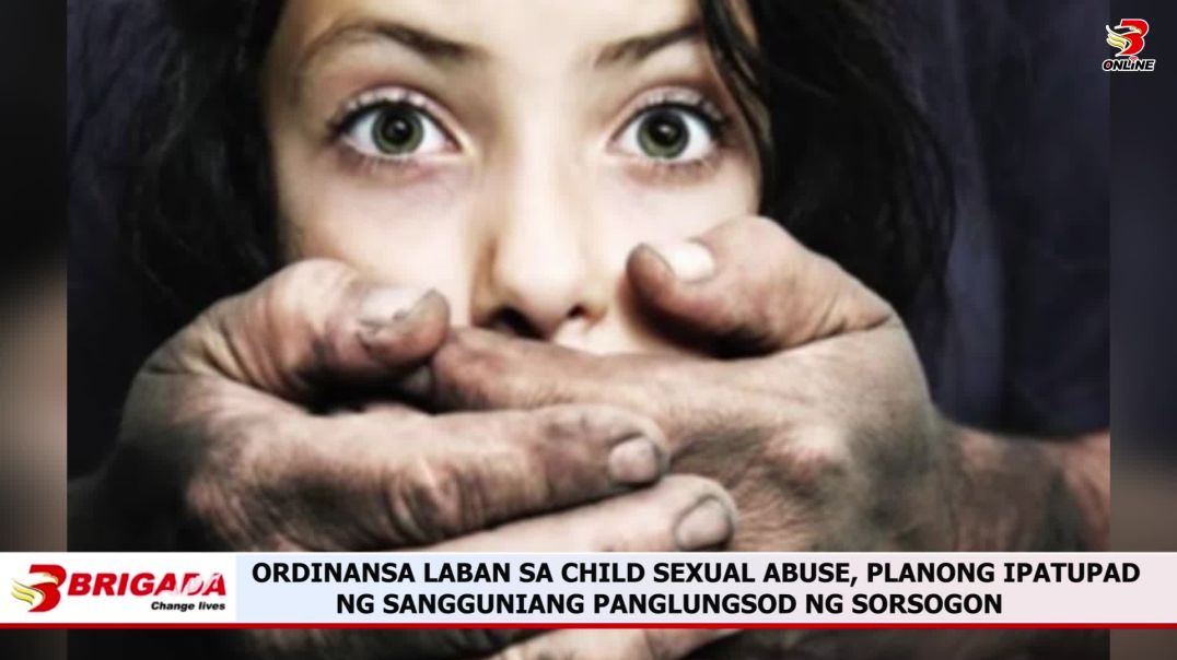 ⁣ORDINANSA LABAN SA CHILD SEXUAL ABUSE, PLANONG IPATUPAD NG SANGGUNIANG PANGLUNGSOD NG SORSOGON