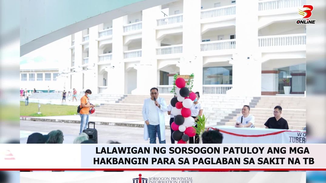⁣LALAWIGAN NG SORSOGON PATULOY ANG MGA HAKBANGIN PARA SA PAGLABAN SA SAKIT NA TB