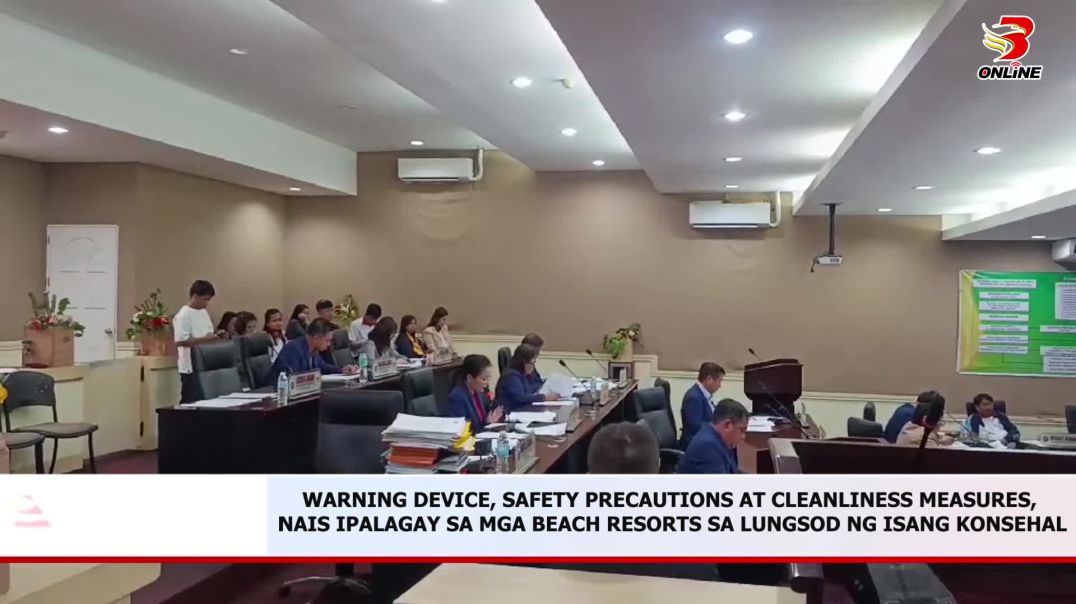 ⁣WARNING DEVICE, SAFETY PRECAUTIONS AT CLEANLINESS MEASURES, NAIS IPALAGAY SA MGA BEACH RESORTS SA LU