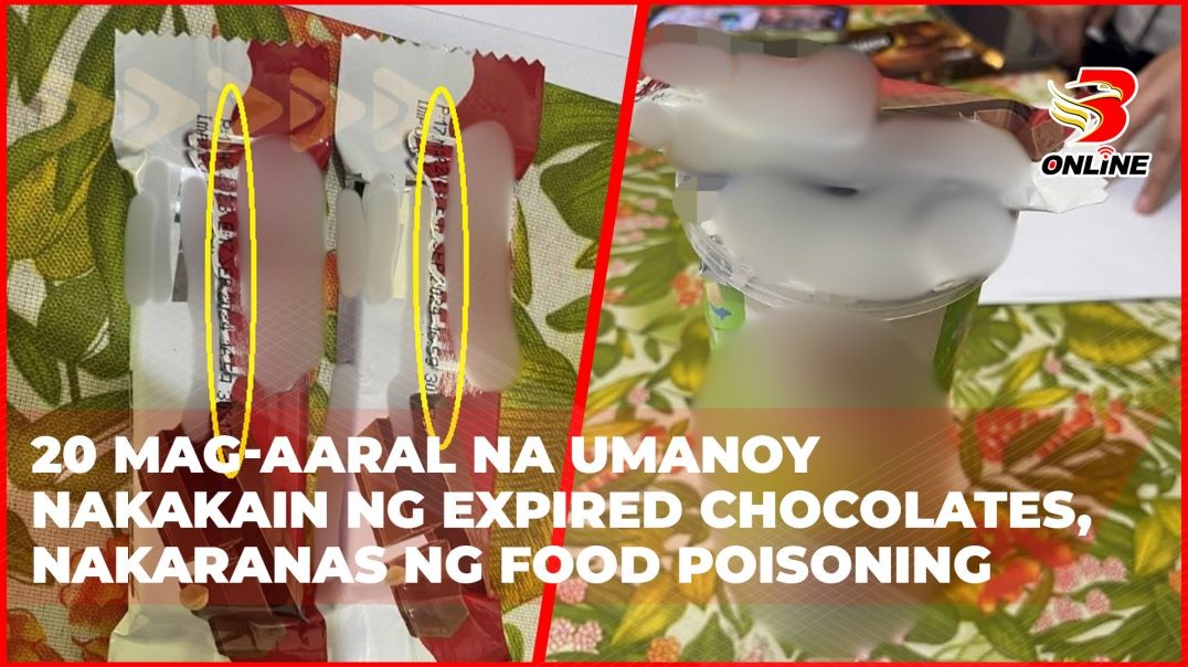 20 mag-aaral na umanoy nakakain ng expired chocolates, nakaranas ng  food poisoning