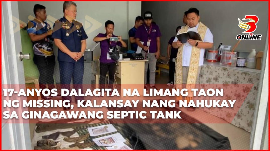 ⁣17-anyos dalagita na limang taon ng missing, kalansay nang nahukay sa ginagawang septic tank