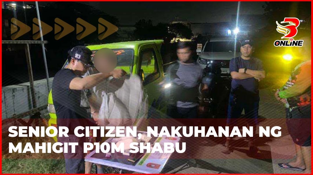 Senior citizen, nakuhanan ng mahigit P10M shabu