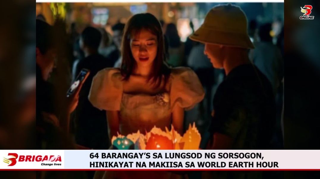 ⁣64 BARANGAY’S SA LUNGSOD NG SORSOGON, HINIKAYAT NA MAKIISA SA WORLD EARTH HOUR