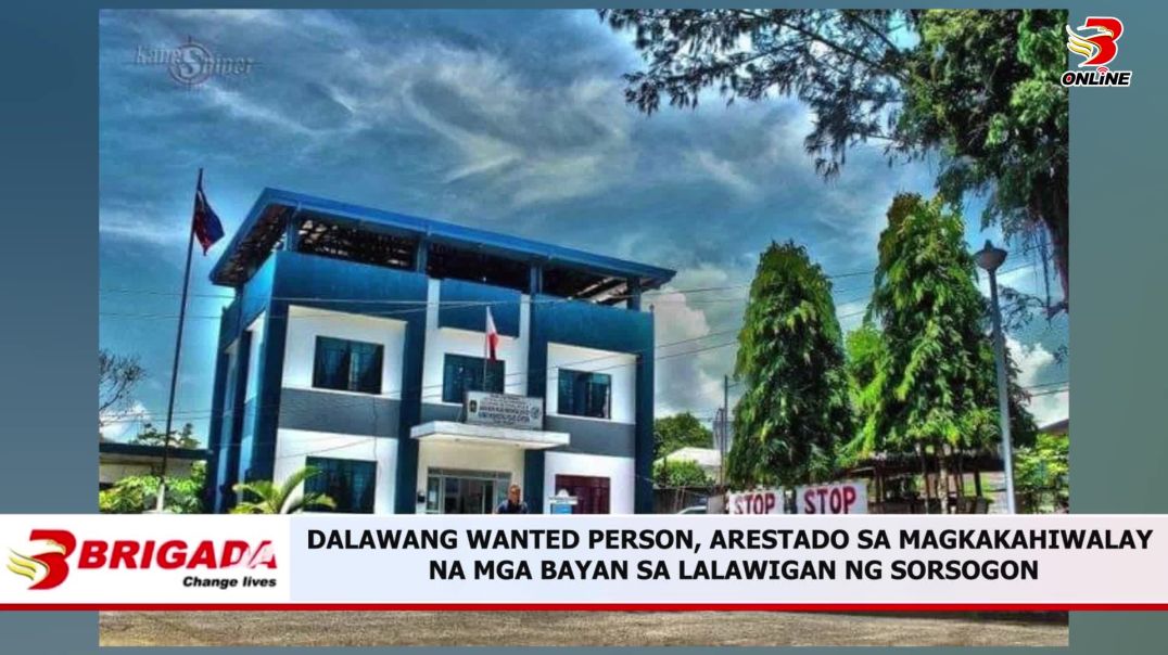 ⁣DALAWANG WANTED PERSON, ARESTADO SA MAGKAKAHIWALAY NA MGA BAYAN SA LALAWIGAN NG SORSOGON