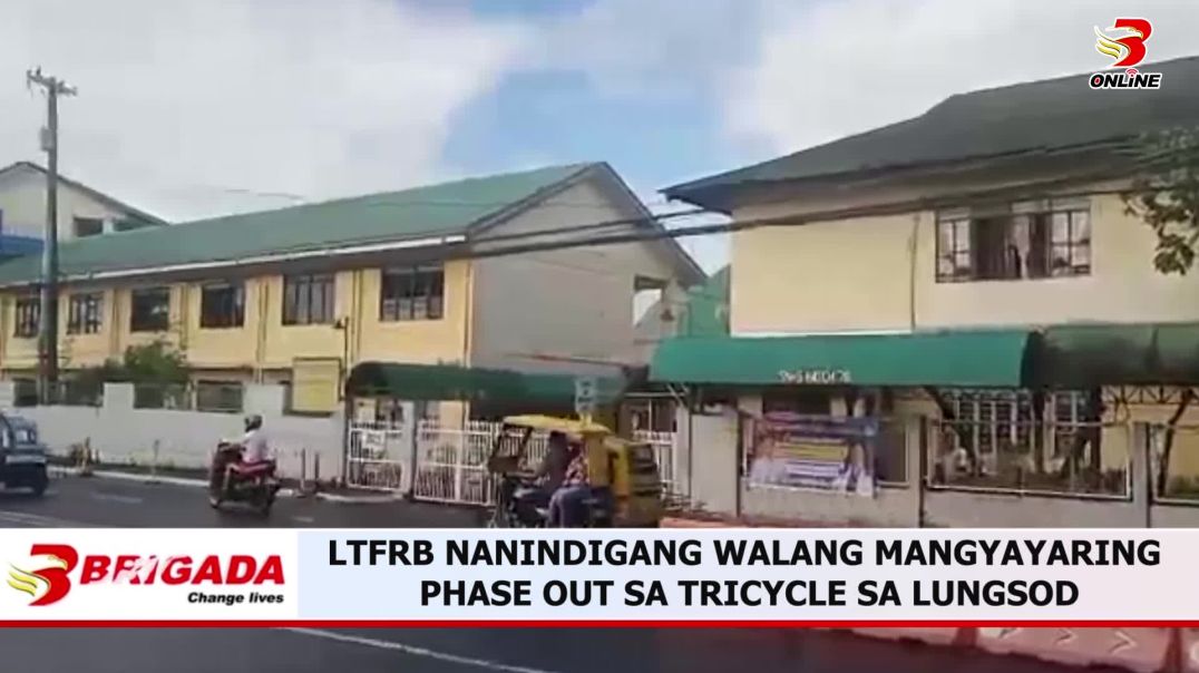 ⁣LTFRB NANINDIGANG WALANG MANGYAYARING PHASE OUT SA TRICYCLE SA LUNGSOD
