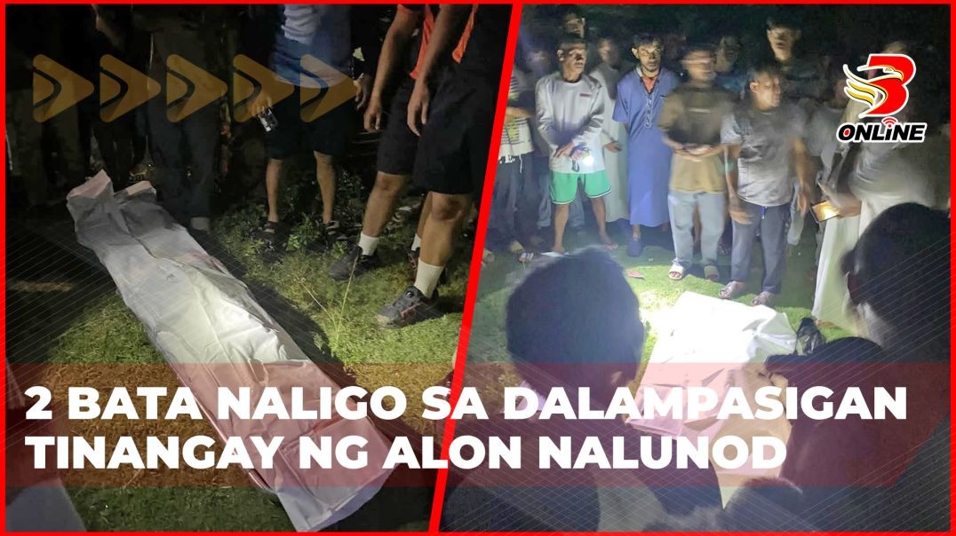 2 bata naligo sa dalampasigan tinangay ng alon nalunod