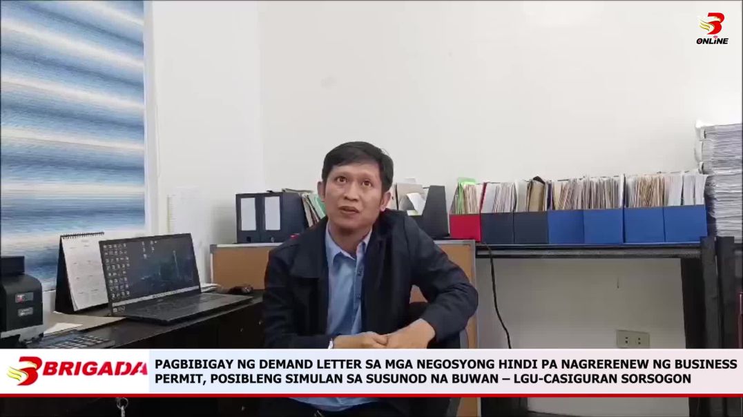 ⁣PAGBIBIGAY NG DEMAND LETTER SA MGA NEGOSYONG HINDI PA NAGRERENEW NG BUSINESS PERMIT, POSIBLENG SIMUL