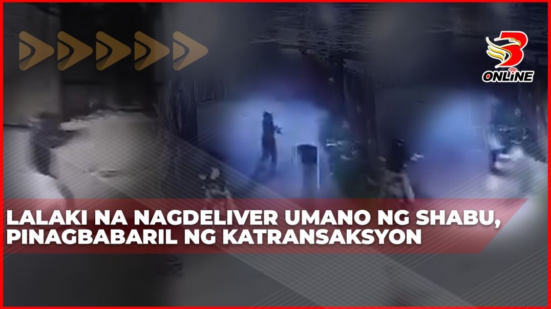 Lalaki na nagdeliver umano ng shabu, pinagbabaril ng katransaksyon