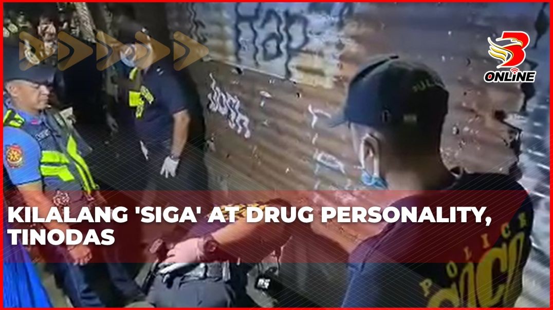 Kilalang 'siga' at drug personality, tinodas