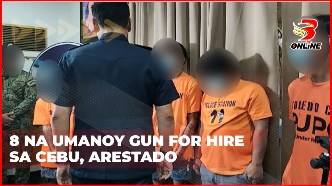 8 na umanoy gun for hire sa Cebu, arestado