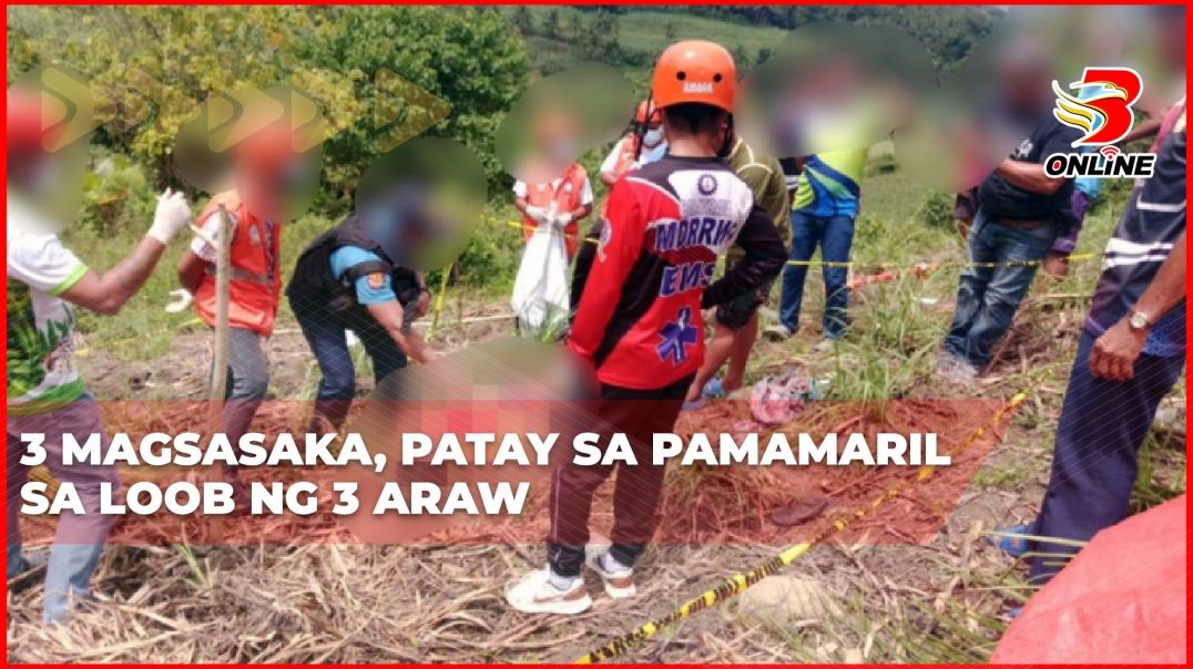 3 magsasaka, patay sa pamamaril sa loob ng 3 araw