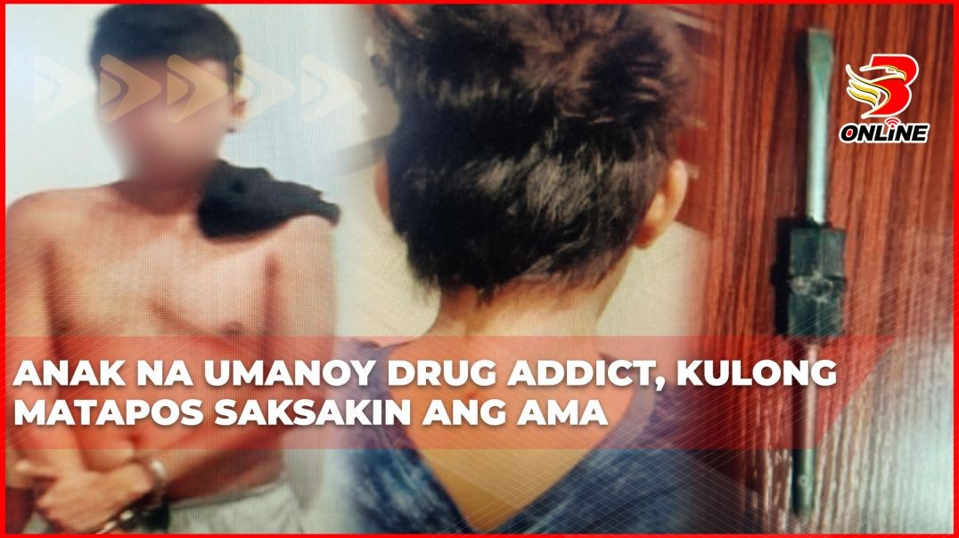 Anak na umanoy drug addict, kulong matapos saksakin ang ama
