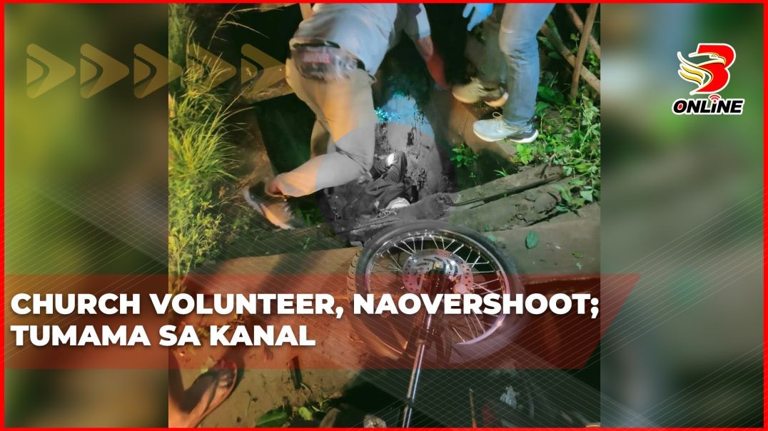 Church volunteer, naovershoot; tumama sa kanal