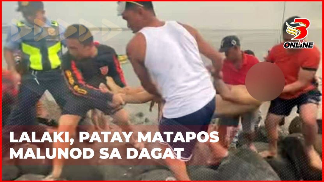 Lalaki, patay matapos malunod sa dagat