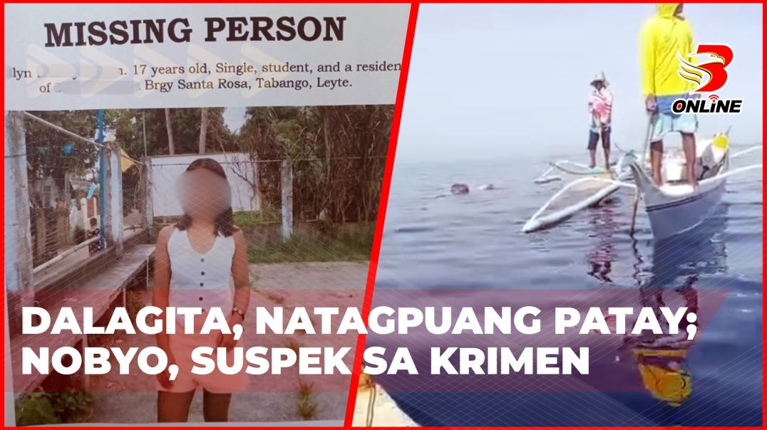 ⁣Dalagita, natagpuang patay;Nobyo, suspek sa krimen