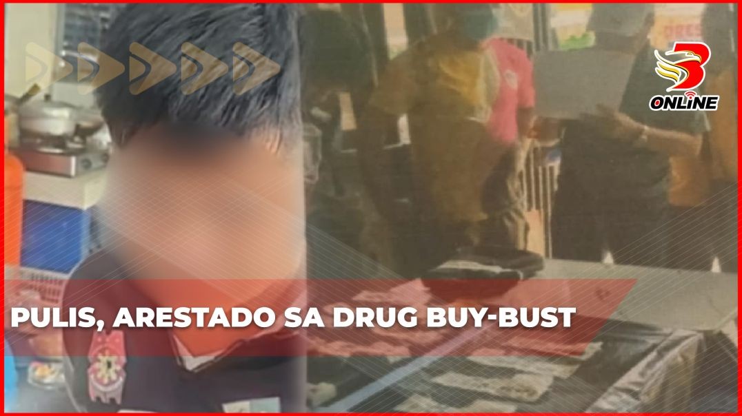 Pulis, arestado sa drug buy-bust