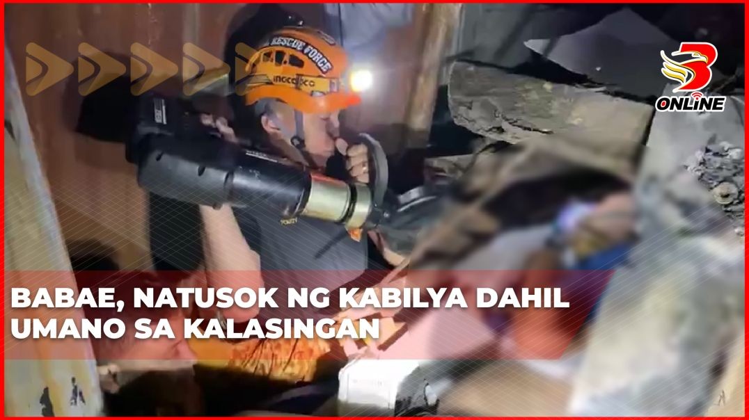 ⁣Babae, natusok ng kabilya dahil umano sa kalasingan