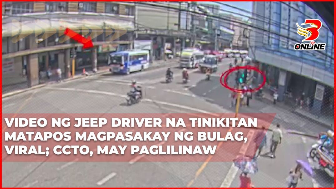 Video ng Jeep driver na tinikitan matapos magpasakay ng bulag, viral; CCTO, may paglilinaw