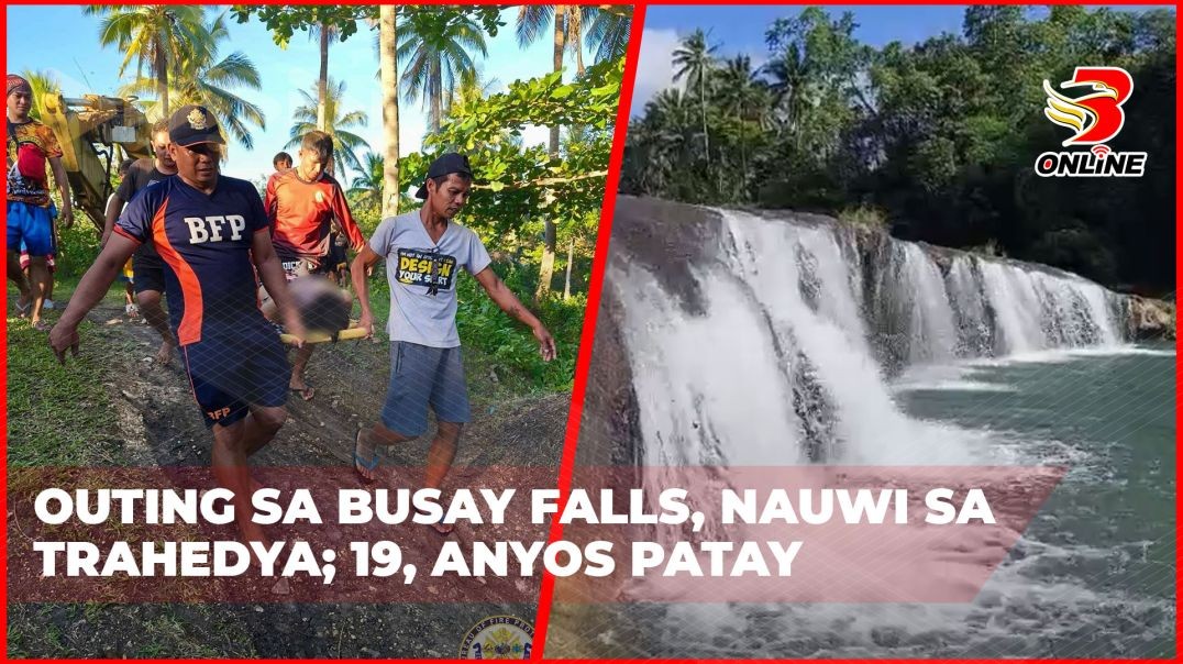 ⁣Outing sa Busay Falls, nauwi sa trahedya; 19, anyos patay