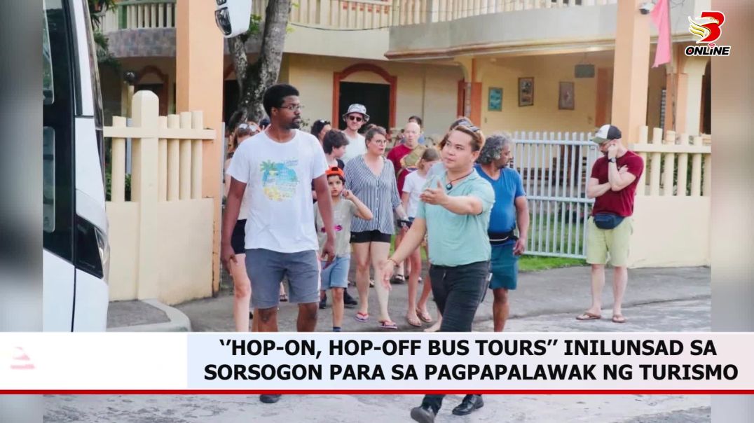 ⁣‘’HOP-ON, HOP-OFF BUS TOURS’’ INILUNSAD SA SORSOGON PARA SA PAGPAPALAWAK NG TURISMO