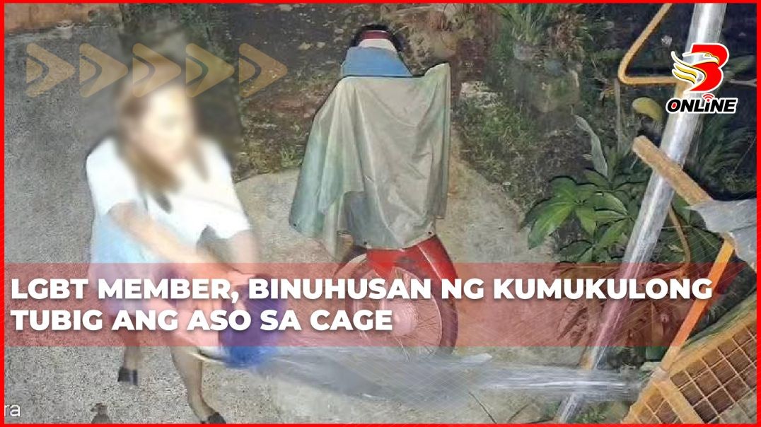⁣LGBT member, binuhusan ng kumukulong tubig ang aso sa cage