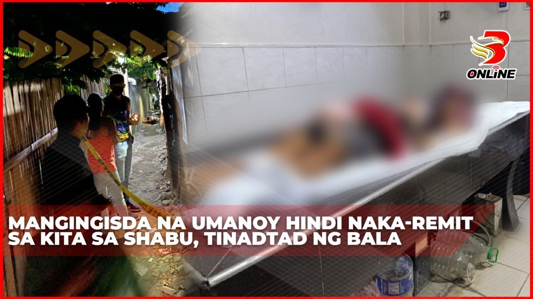 ⁣Mangingisda na umanoy hindi naka-remit sa kita sa shabu, tinadtad ng bala
