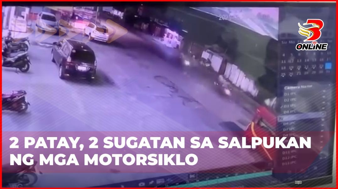 2 patay, 2 sugatan sa salpukan ng mga motorsiklo