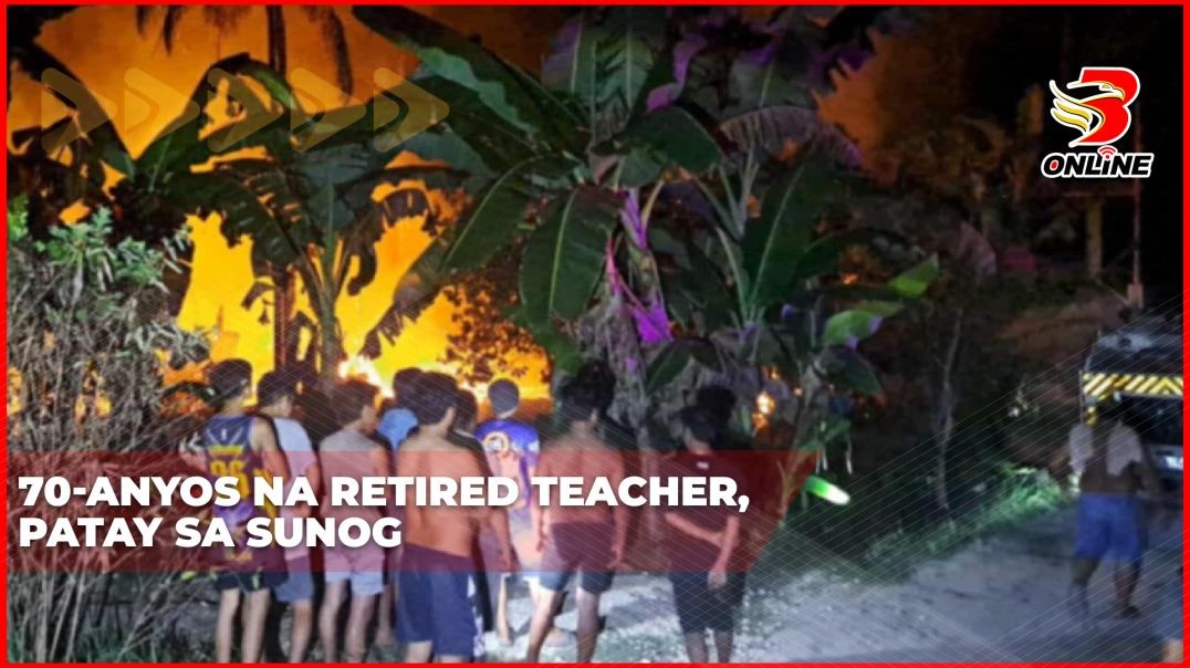 70-anyos na retired teacher, patay sa sunog