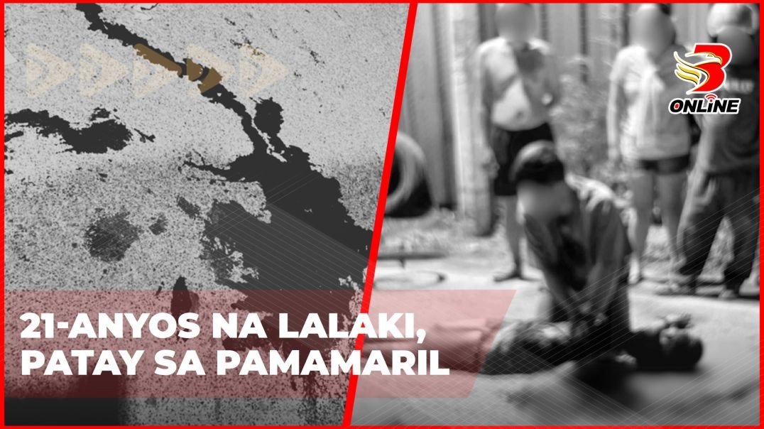 21-anyos na lalaki, patay sa pamamaril