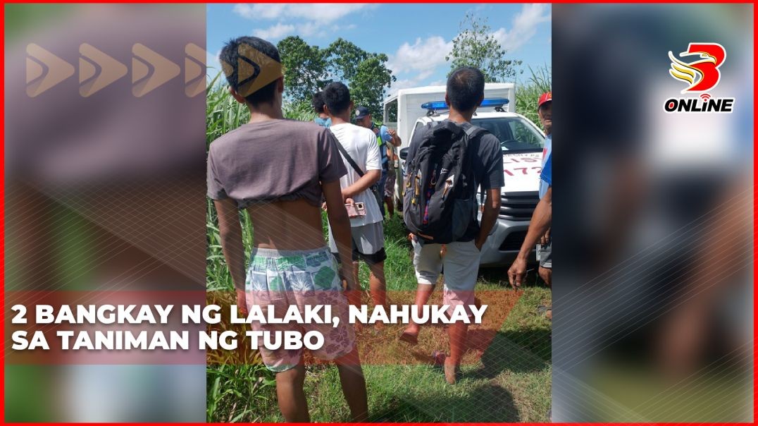 ⁣2 bangkay ng lalaki, nahukay sa taniman ng tubo